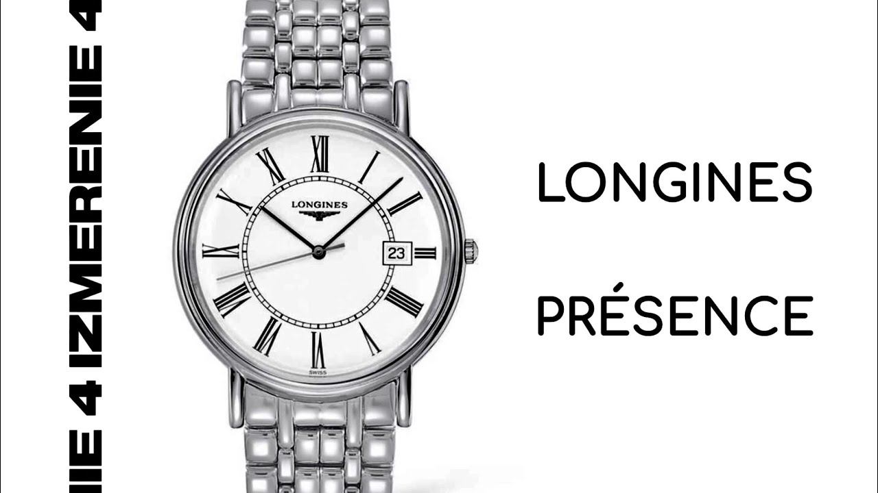 Обзор  4 Измерение LONGINES Présence L4.790.4.11.6