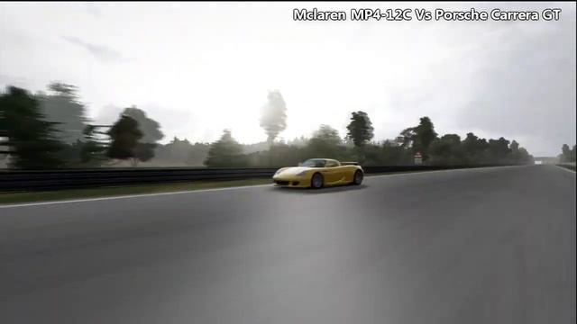 FM4: Mclaren MP4-12C Vs Porsche Carrera GT