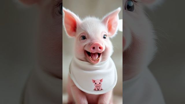 #cute #animals #pig #ia