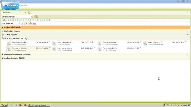 WorldSmart ULM - Monitoring Non-ACD Calls