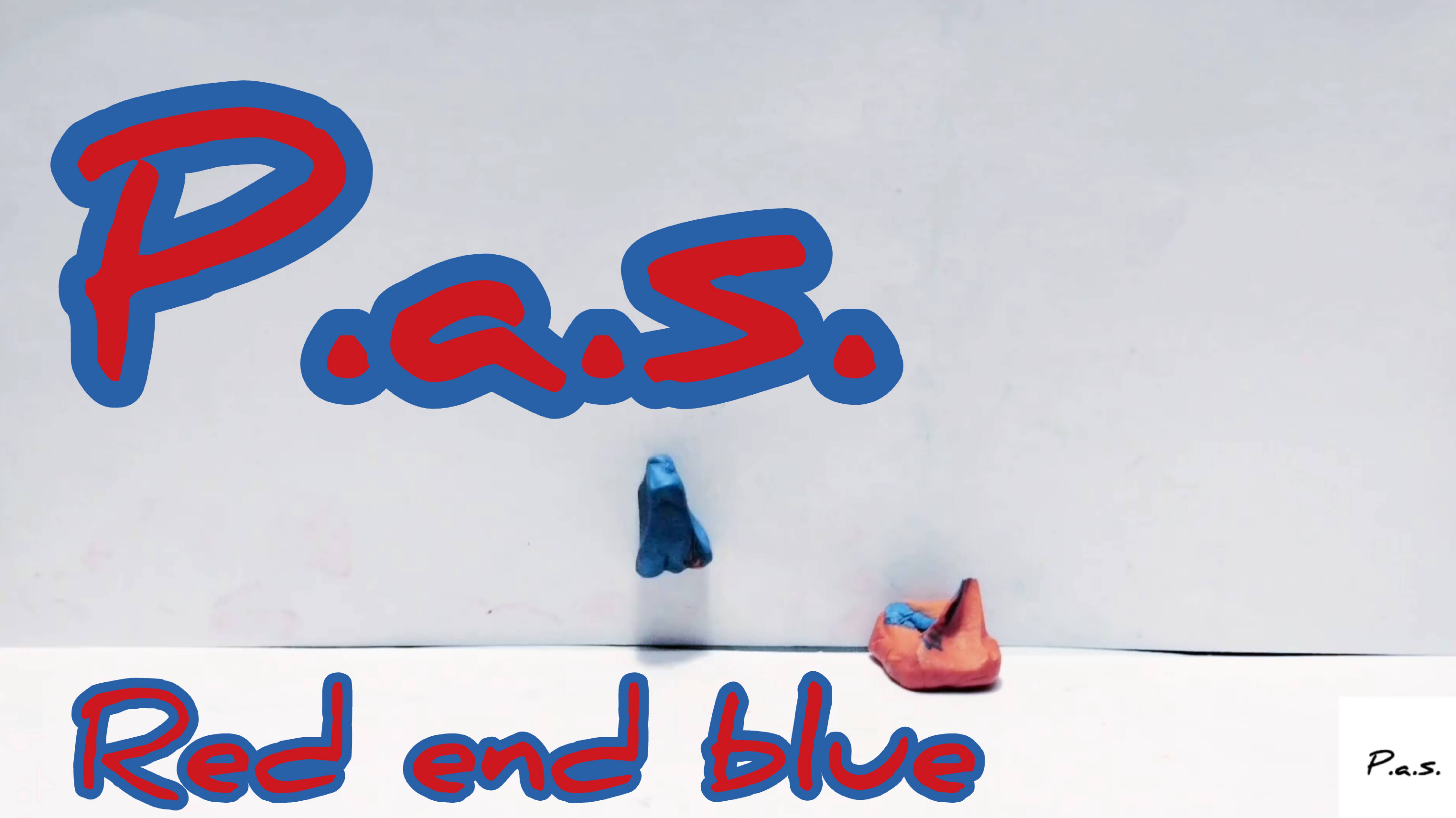 P.a.s. Пластилиновая анимация.  Red and Blue
