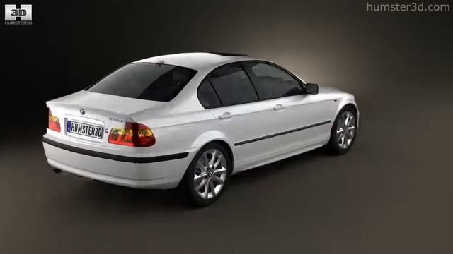 BMW 3 Series sedan (E46) 2006 3D model by 3DModels.org