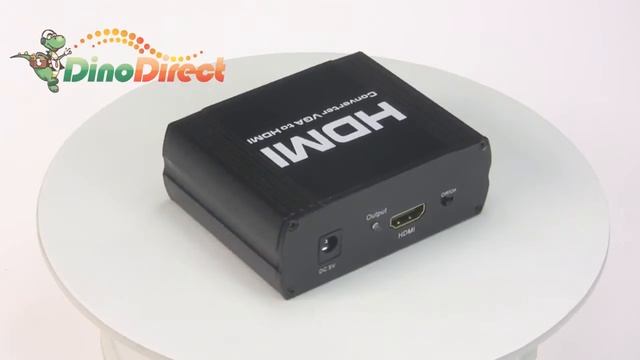 1080p with R/L Audio VGA to HDMI Converter Adapter  from Dinodirect.com