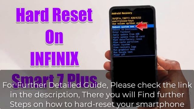 Hard Reset INFINIX Smart 7 Plus | Factory Reset Remove Pattern/Lock/Password (How to Guide)