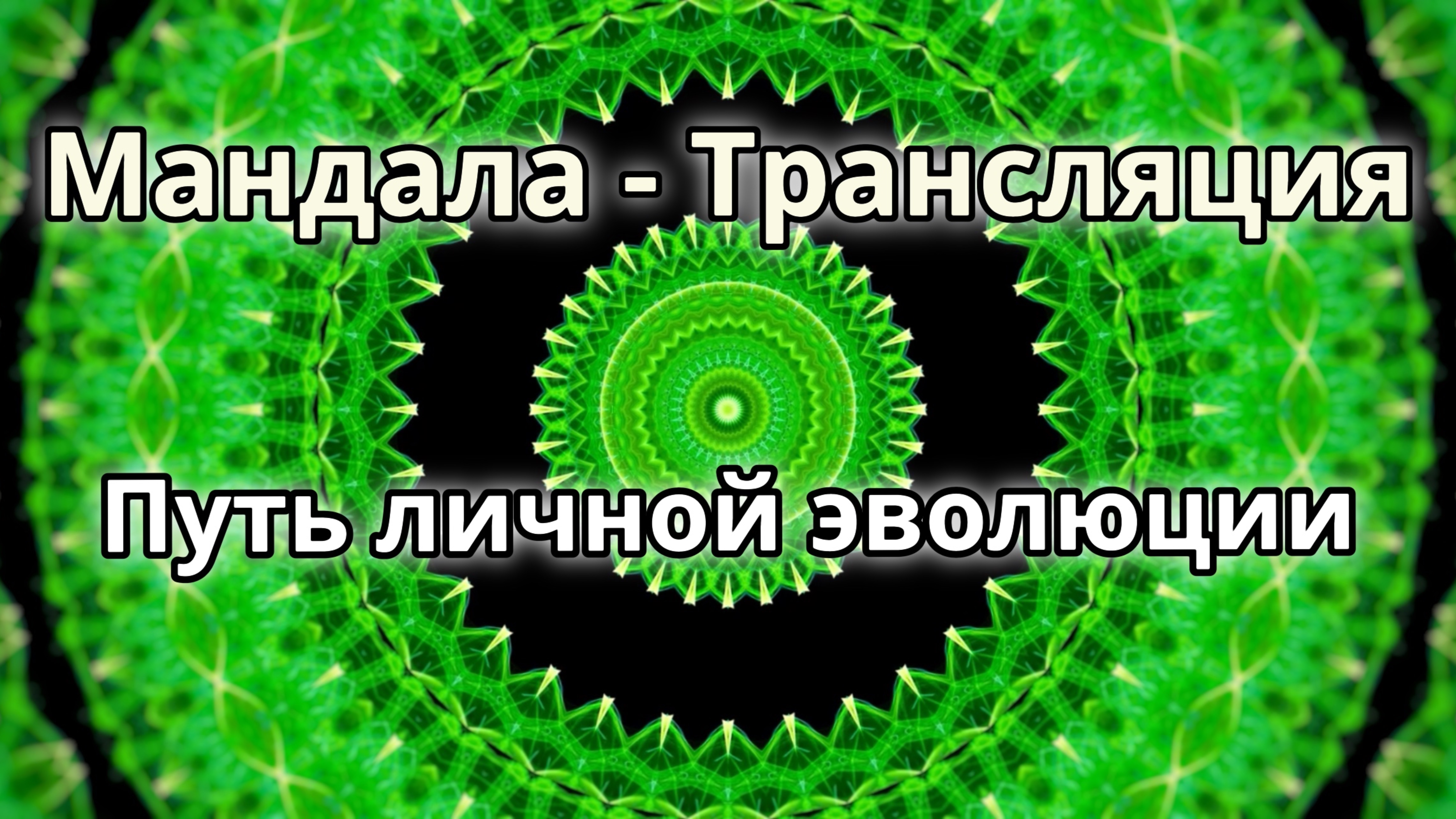 Путь личной эволюции. Мандала - трансляция. Медитация.