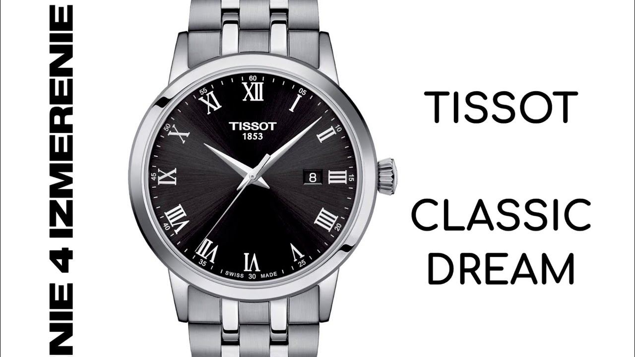 Обзор 4 Измерение TISSOT CLASSIC DREAM T129.410.11.053.00