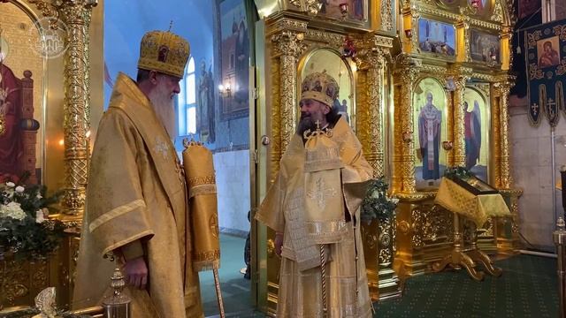 Архиерейское богослужение в праздник Обрезания Господа нашего Иисуса Христа