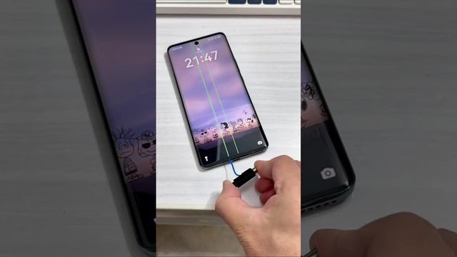 починила телефон