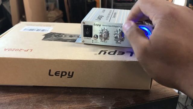 Lepy Class-D Hi-Fi Audio Mini Amplifier // 001