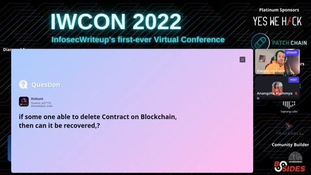 How to recover the deleted smart contract? | Answered by  @zseano  | IWCON2022 Talk Clip