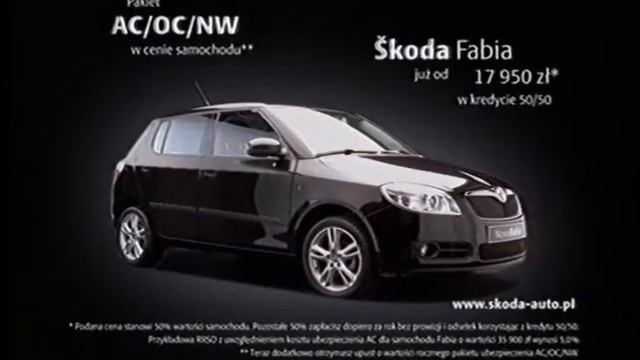 Reklama Skoda Fabia 2007 Polska