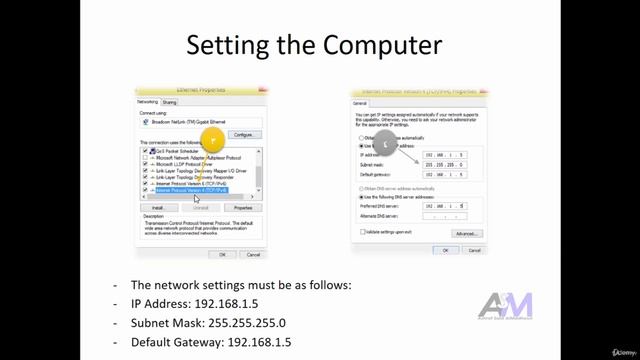 22 - Connecting Raspberry Pi to another computer using Network Cable