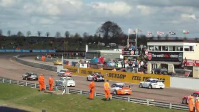 Porsche Carrera Cup UK Thruxton 2010 Start