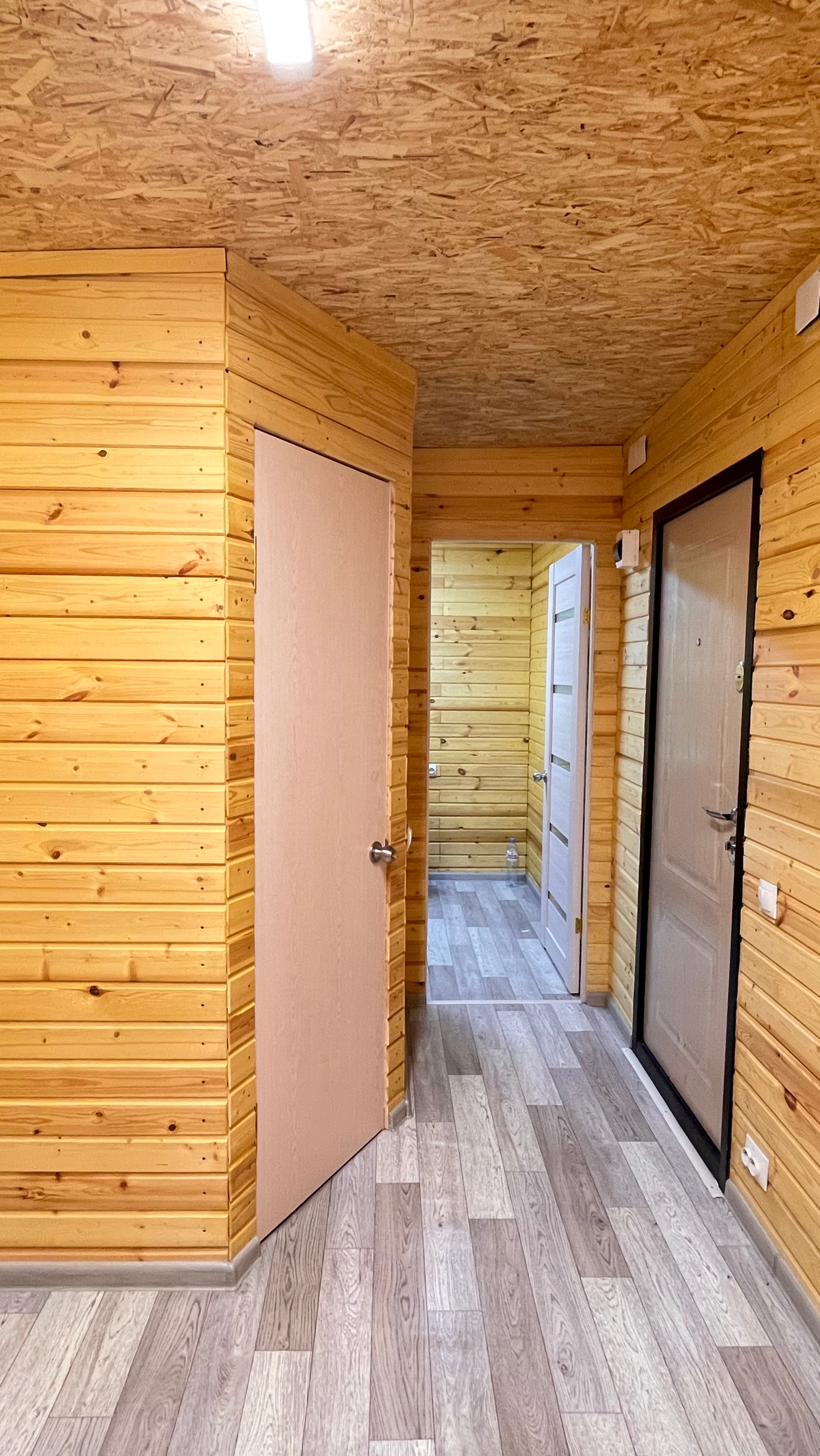 Обзор домика внутри