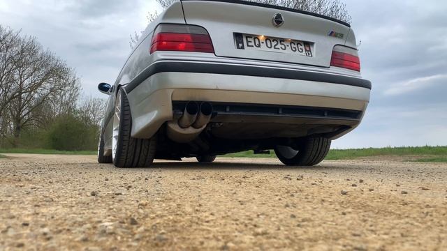 Exhaust sound M3 e36 3.2 AC SCHNITZER  full supersprint RACE