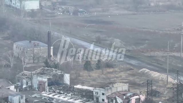 Кадры освобожденного Курахово