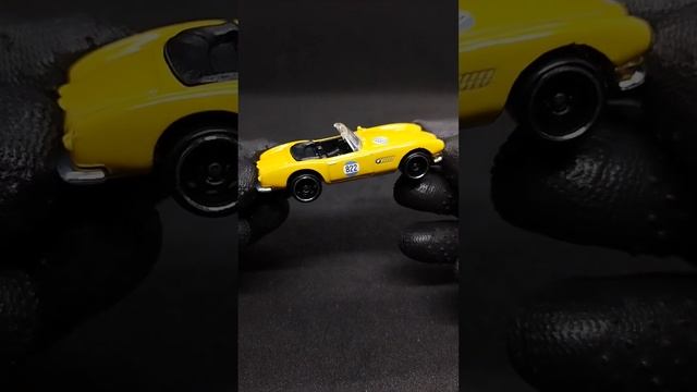 Hot Wheels BMW 507 Yellow 822 #hotwheels #hotwheelscollections #bmw