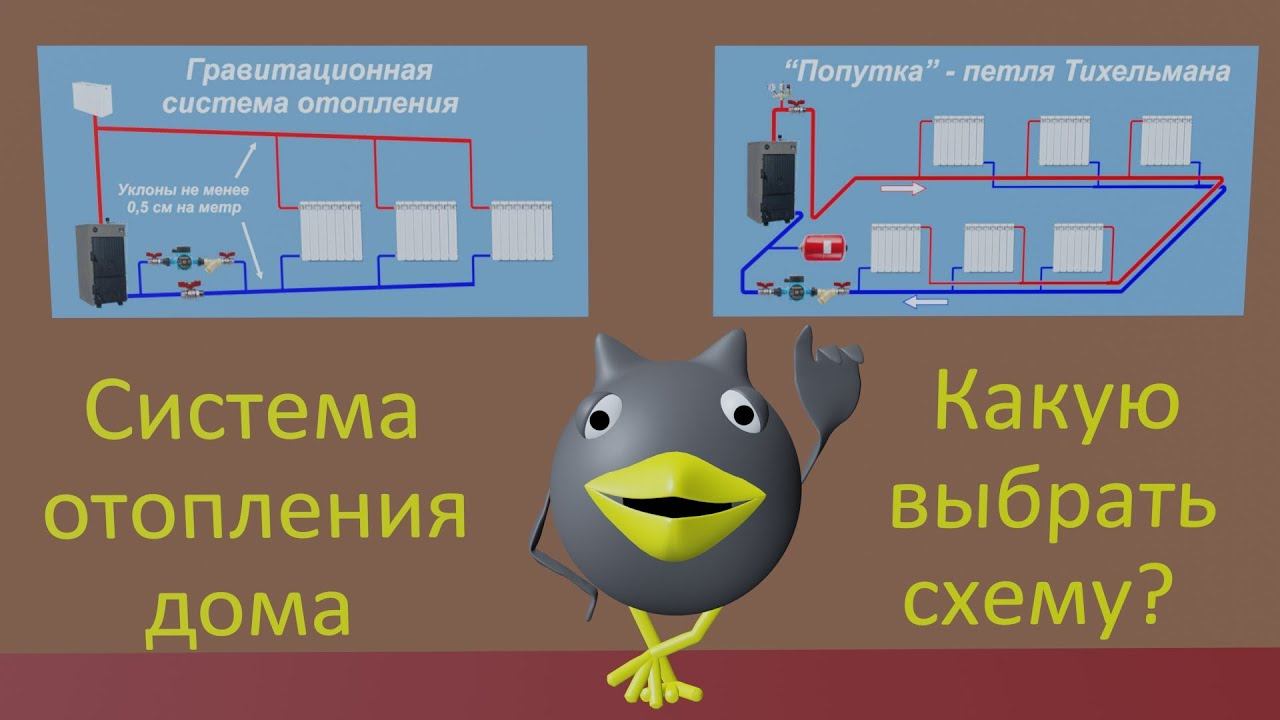 Система отопления частного дома. Какую выбрать схему?