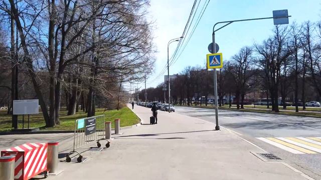 Велосипедная Москва 🚲 Центр Москвы - от Воробьевых гор до Ленинского проспекта (проспект)