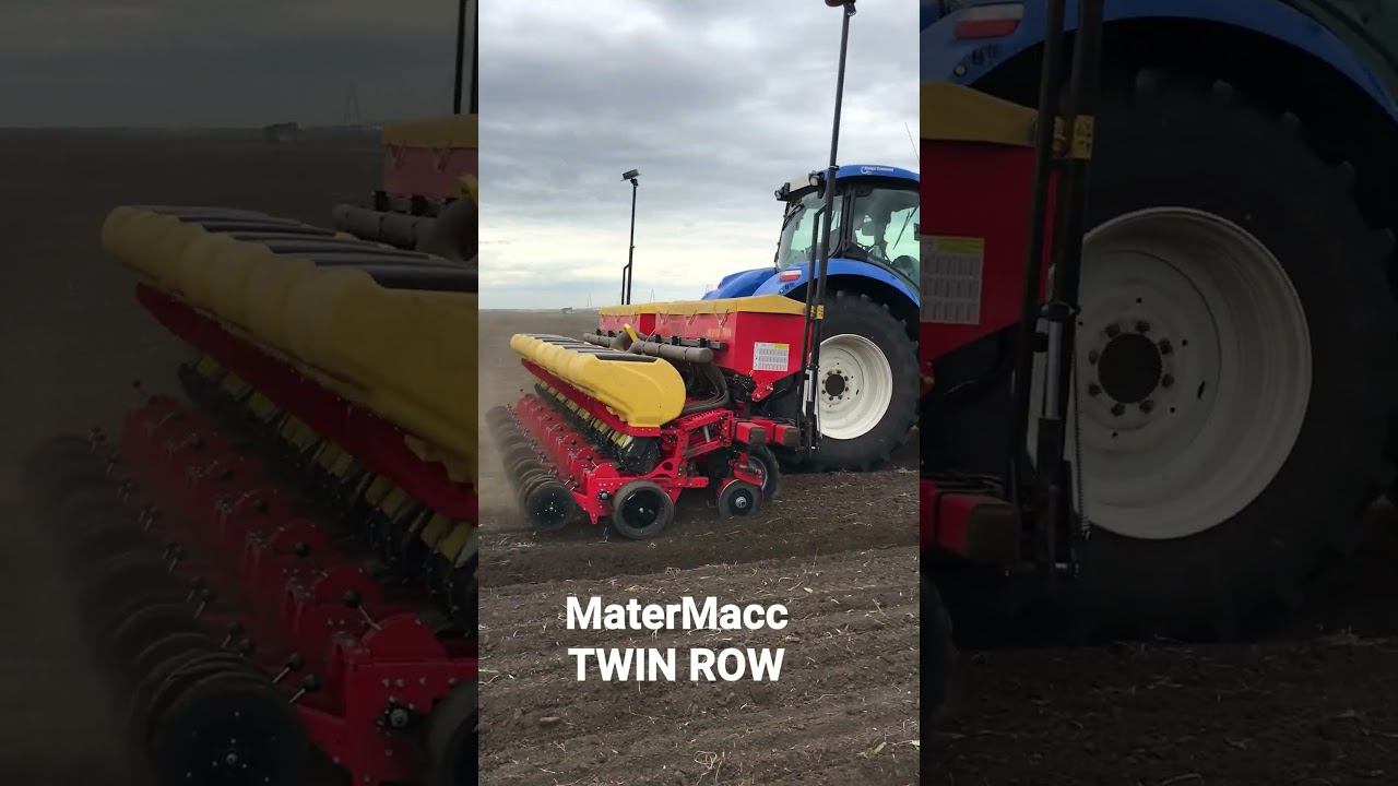 Сеялка точного высева MaterMacc TWIN ROW