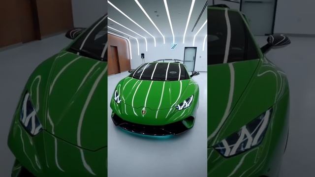 Lamborghini green colour