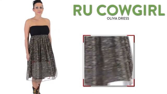 RU Cowgirl Olivia Dress - Sleeveless (For Women)