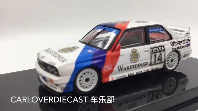 Tarmac works 1:64 BMW M3 E30 Winner Norisring DTM 1992 Joachim Winkelhock T64-009-91DTM