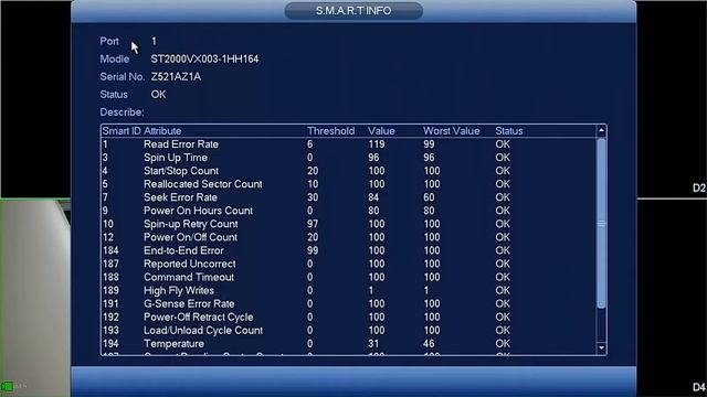 Old SystemUI Check SMART HDD Status