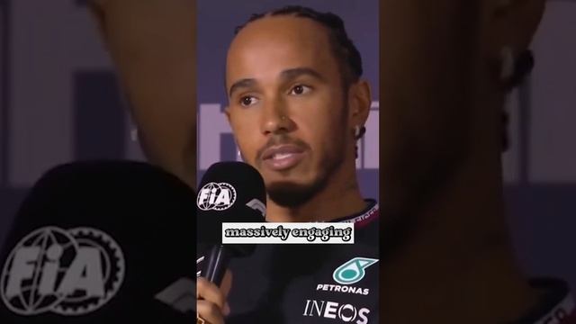 Lewis Hamilton on being replaced by George as Mercedes team leader #shorts #f1 #lewishamilton