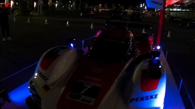 Penske Porsche 963 Parked outside the the Rolex 24 in Daytona!