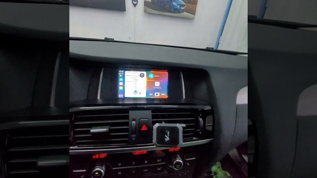 BMW X3 F25 2013г. добавяне на  MMI Carplay/ Android Auto + камера за задно виждане