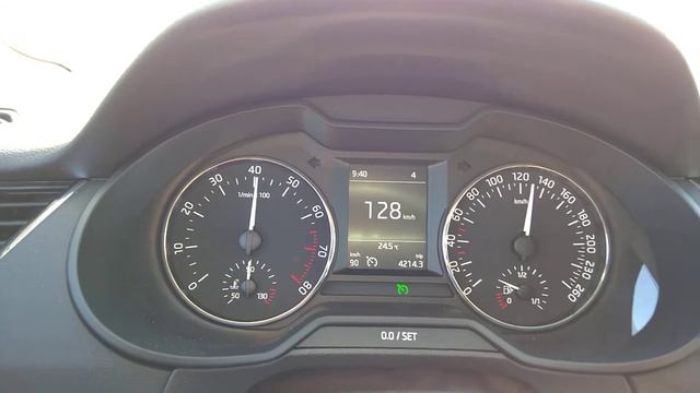 Skoda Octavia 1.0 TSI 100-160 km/h acceleration