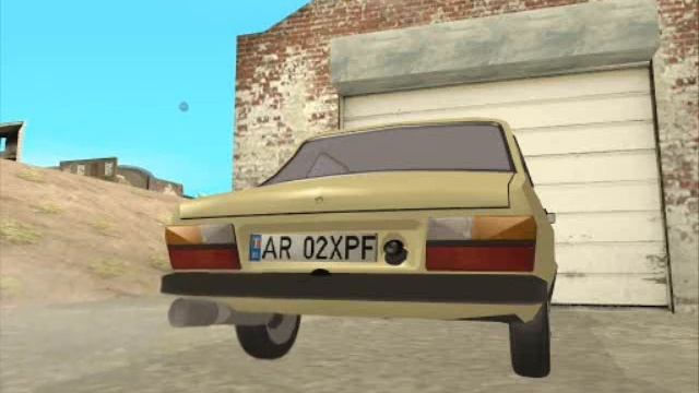 Gta Sa:Dacia 1310 TX-Morning StartUp and Exhaust Sound.