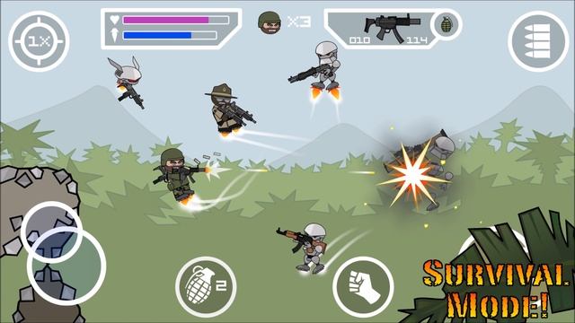 2017 Doodle Army 2 Mini Militia Hack/Mod Apk 3.0.6