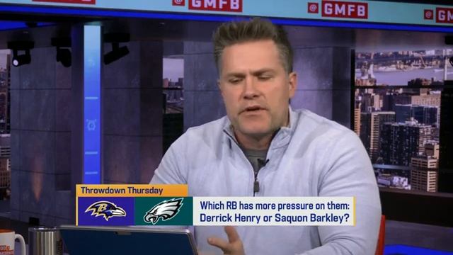 Throwdown Thursday: Does Derrick Henry or Saquon Barkley have more pressure on them? | 'GMFB'