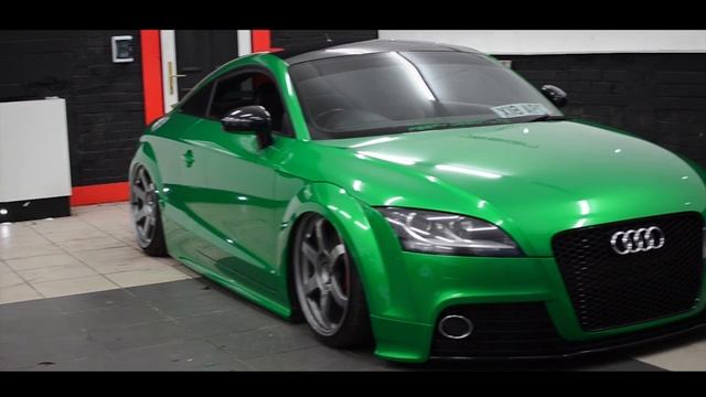 Audi TT Wrap - 3M Gloss Green Envy