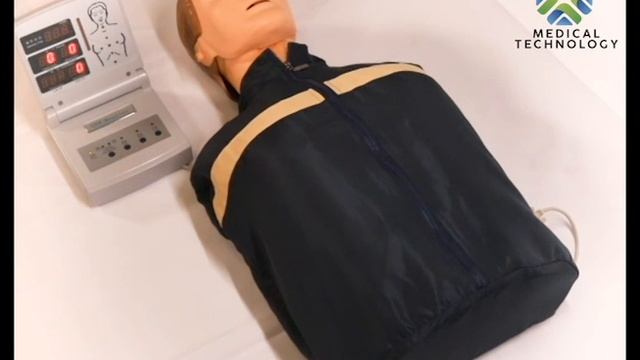 MANIQUÍ DE RCP TORSO CON DESFIBRILADOR SIMULADO