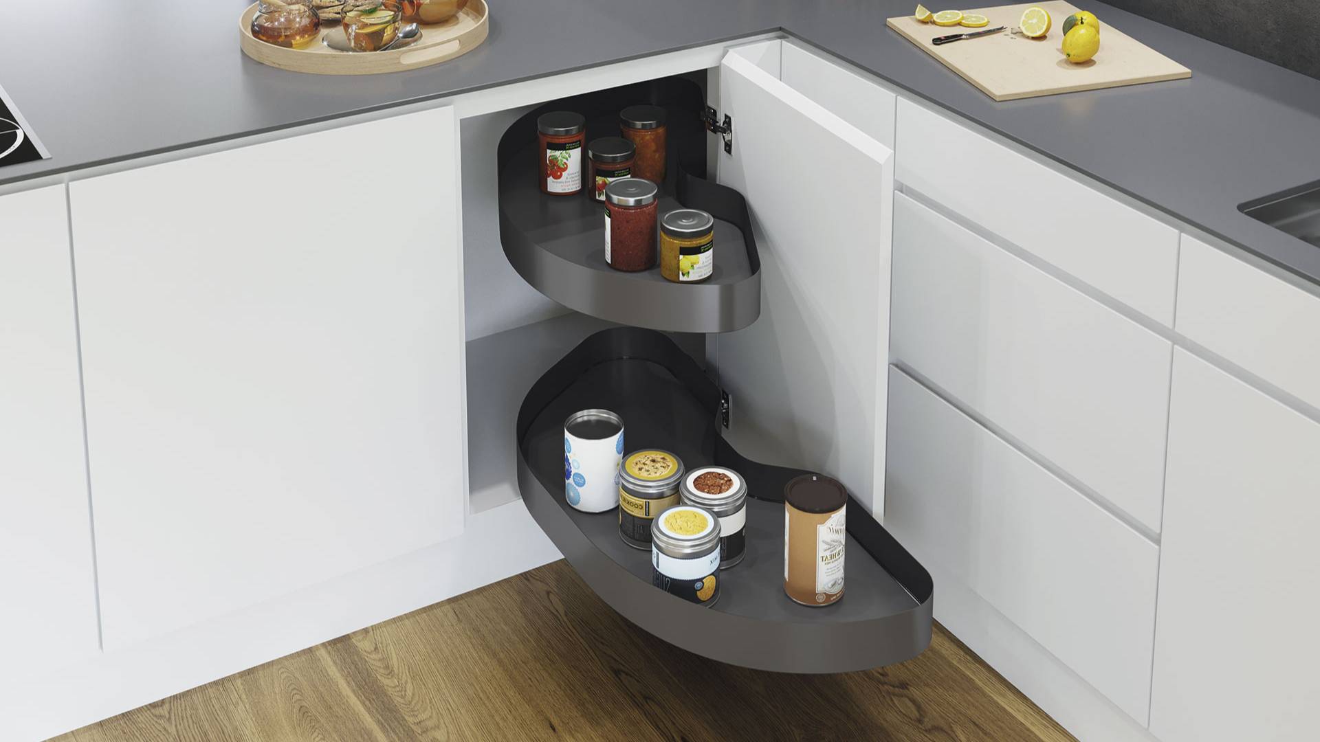 Карусель CORNERSTONE MAXX PLANERO, распашной фасад