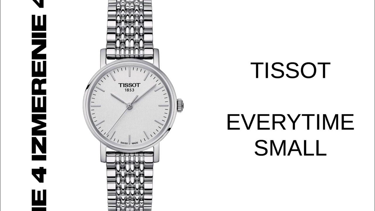 Обзор 4 Измерение TISSOT EVERYTIME SMALL T109.210.11.031.00