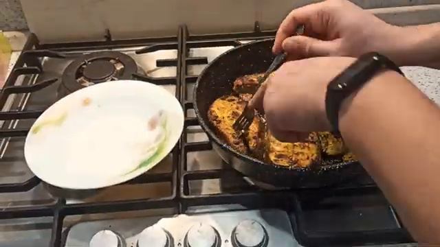Рыба в сливочно-чесночном соусе