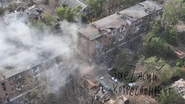 Моменты сражения за Нью-Йорк глазами беспилотника 9-й бригады