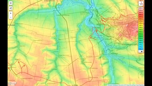 Северо Донецкий фронт на 16 января 2025 г.