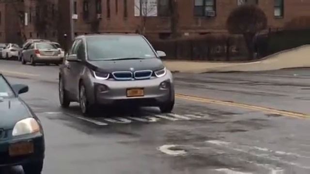 BMW i3 - electric self driving car