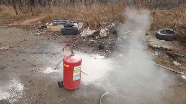 Копия видео "опорожнение огнетушителя без шланга"