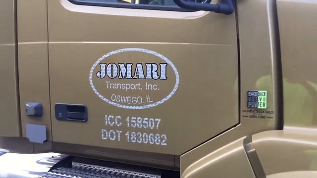 Commercial Truck Vinyl Lettering