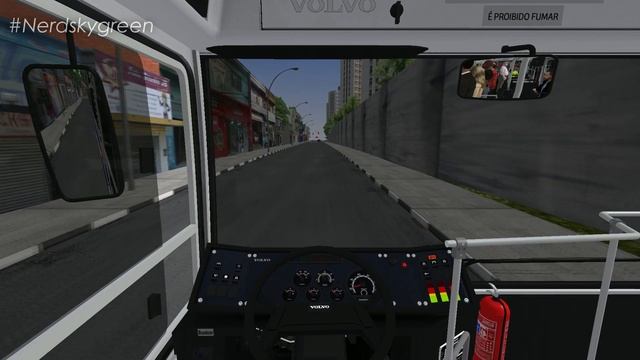 [OMSI 2] Caio Padron Vitoria VOLVO B58 by Ronaldo Aguial +G27 - Metra / mapa Pro. Metrópole Fictíci