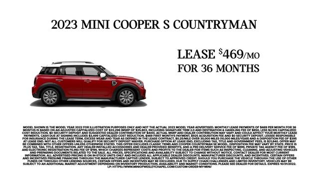 MINI of Wesley Chapel - Reserve Your 2023 MINI Cooper Countryman