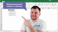 Маркированный список в таблице