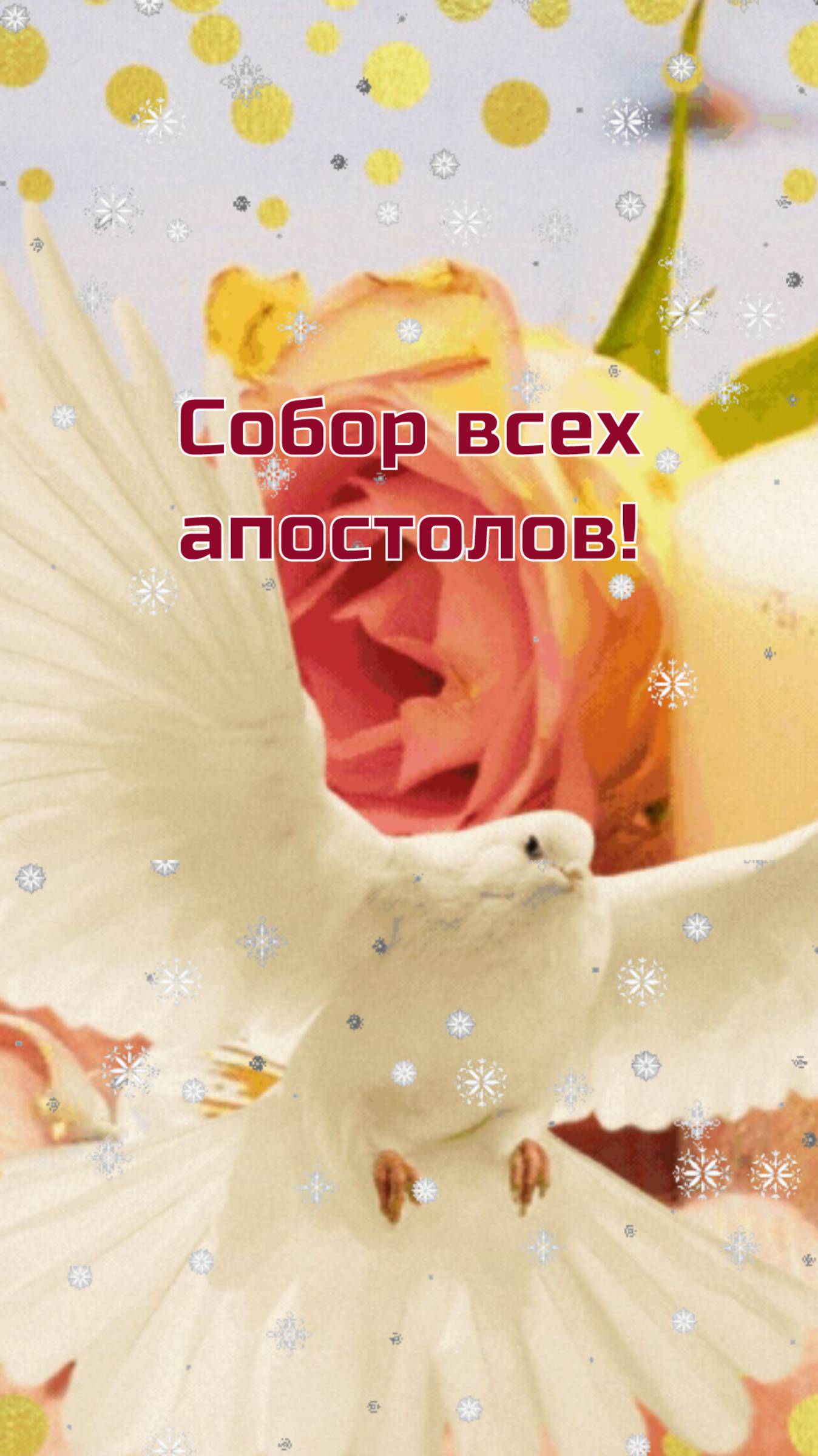 С днём Собора Апостолов! 17 января