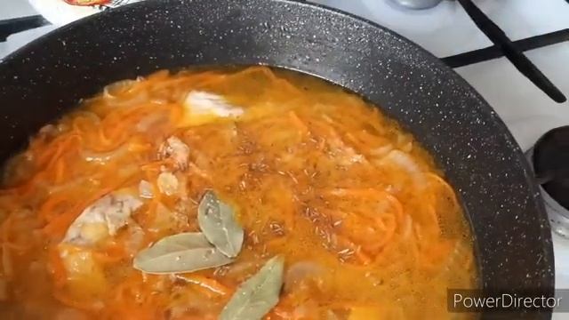 Перловая каша с луком и морковью